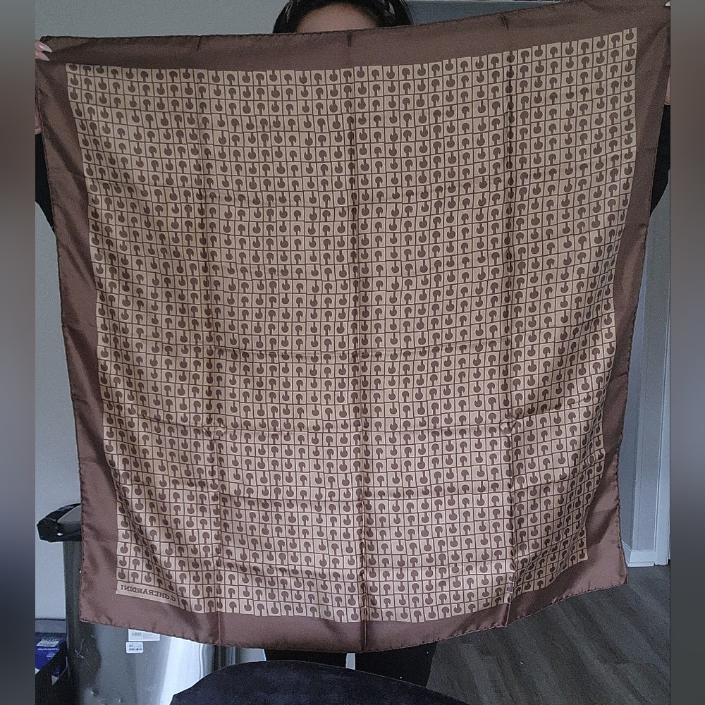 Gherardini brown scarf - Picture 7 of 7
